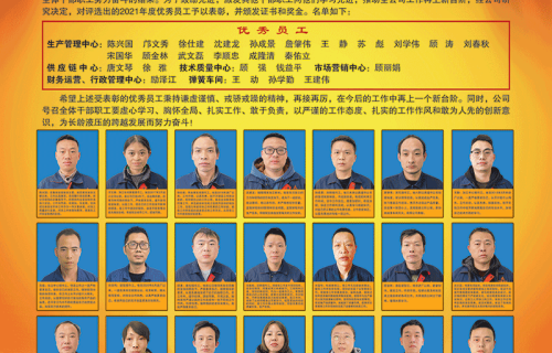 彩客网官网隆重召开2021年度优秀员工表彰大会